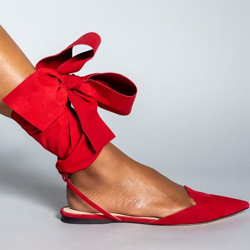 Wide Width Open-Toe Ankle Strap Sandals — Women's Flat Sandals EU 35-43
