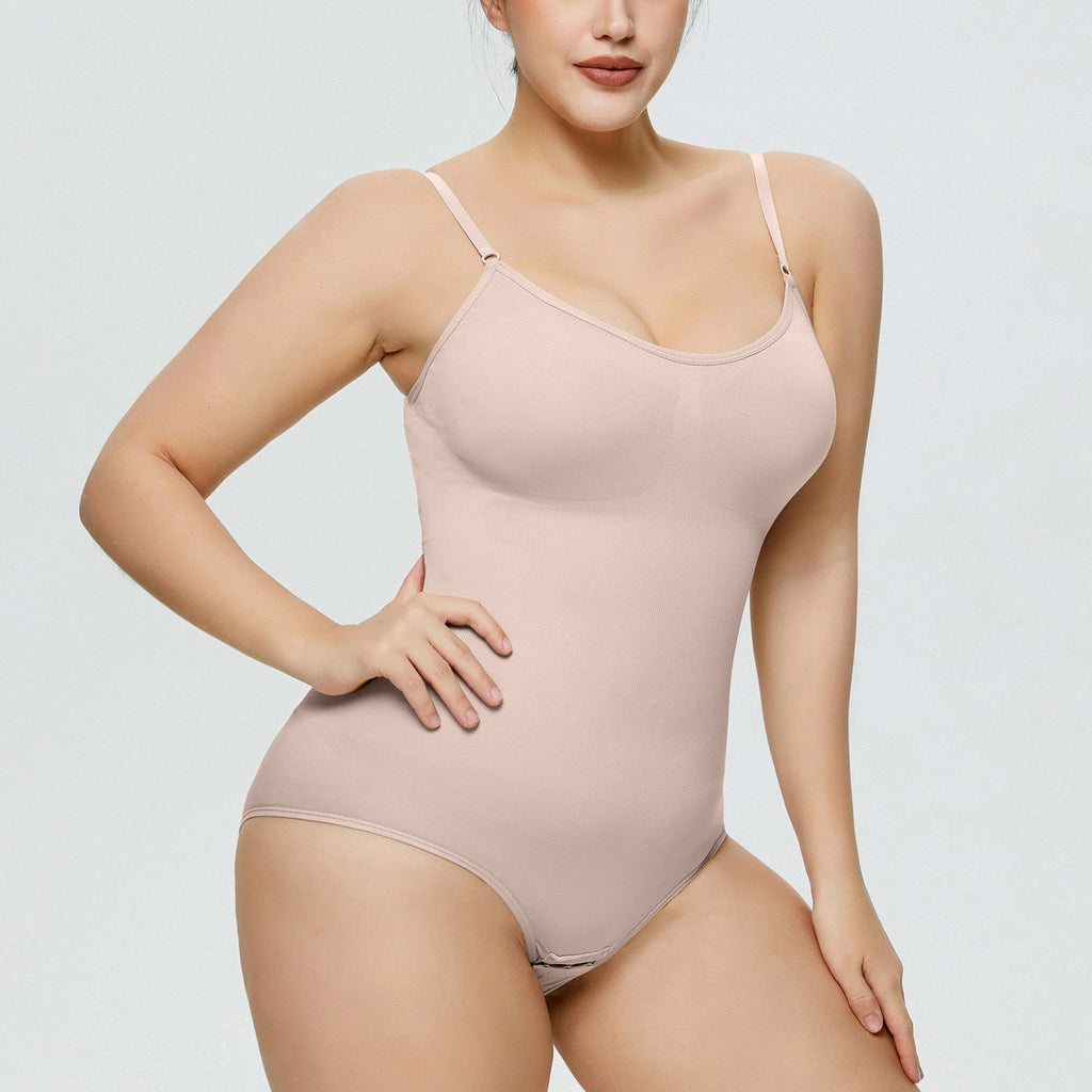 Plus Size Shapewear Bodysuit — Full Body Waist Trainer & Tummy Control 1XL-3XL