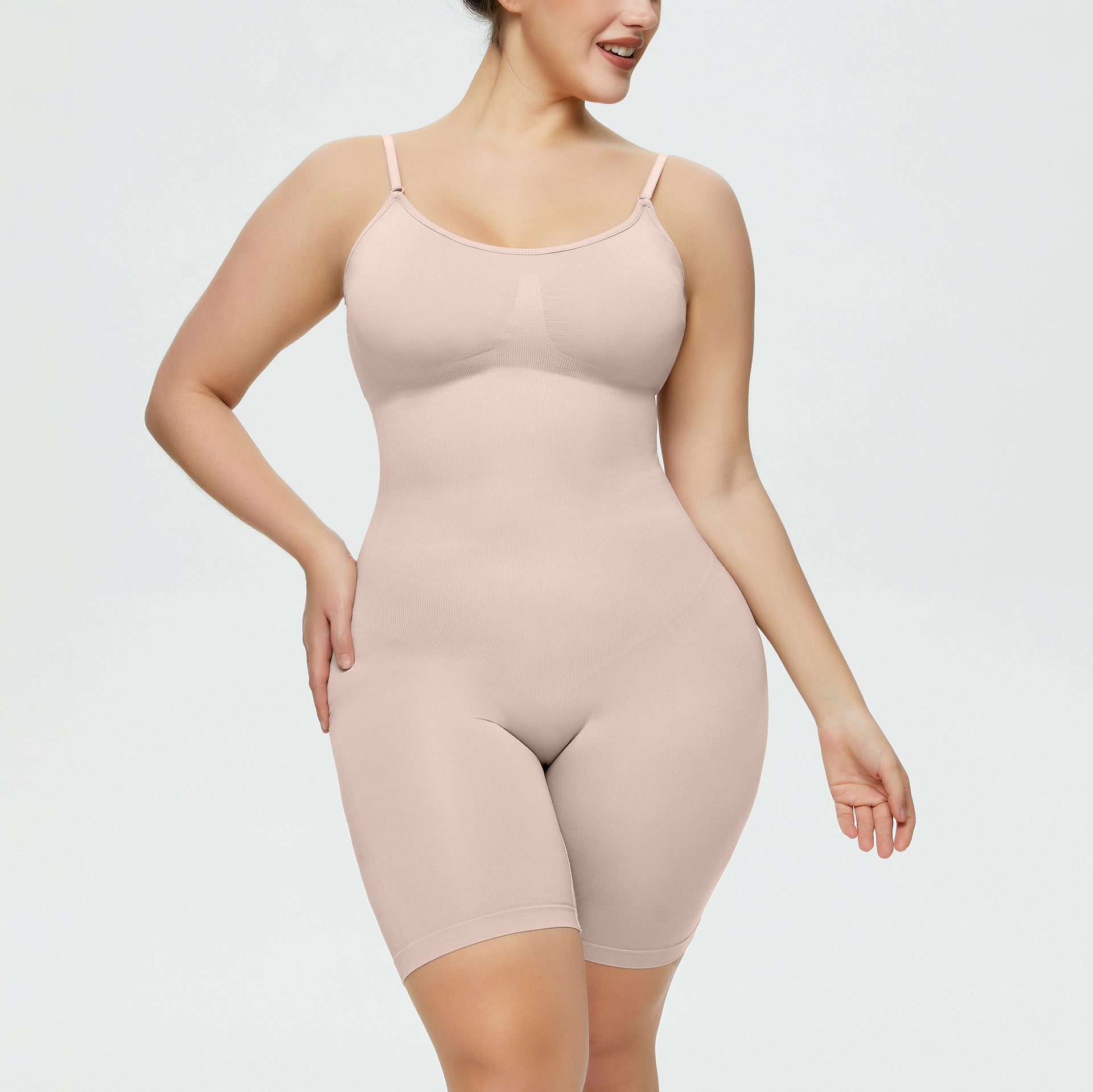 Plus Size Shapewear Bodysuit — Full Body Waist Trainer & Tummy Control 1XL-3XL