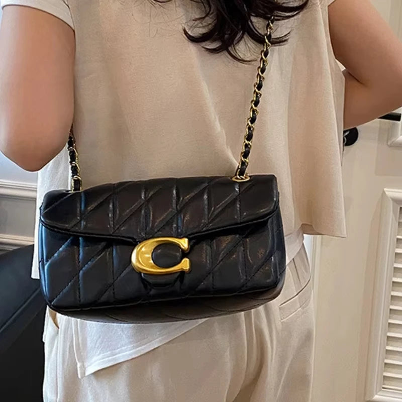 Luxury Leather Crossbody Shoulder Bag — Vintage Design Adjustable Strap Purse | Undeniably Hers