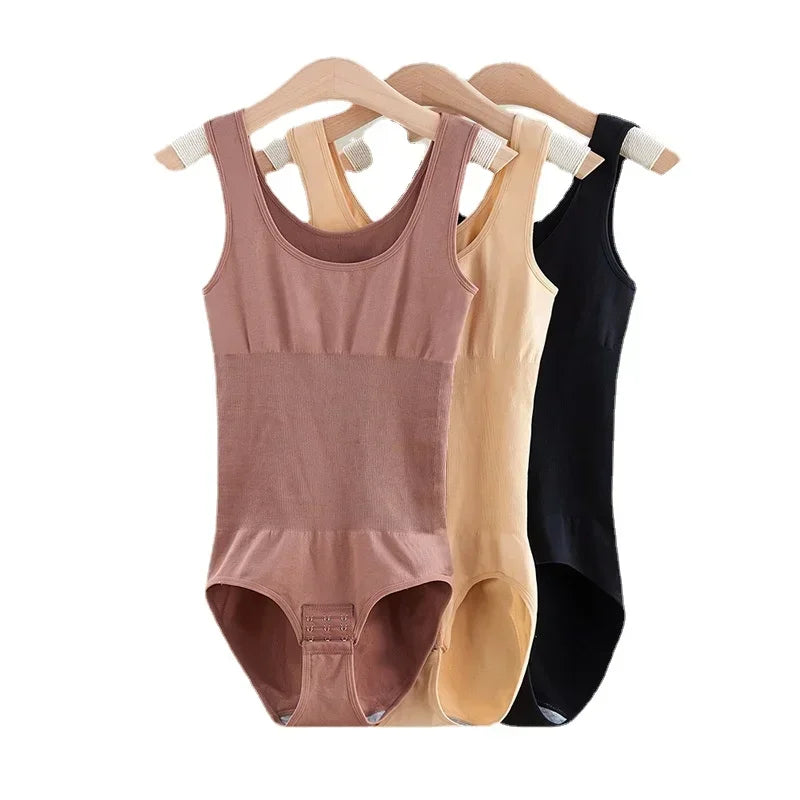 Plus Size One-Piece Shapewear Bodysuit — Seamless Corset Waist Trainer Slimming Shaper | Undeniably Hers