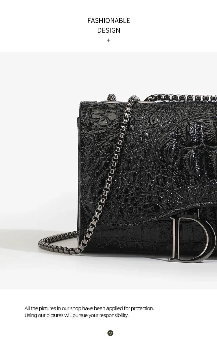Sequin Chain Crossbody Bag — Luxury Shoulder Messenger Purse for Women | Undeniably Hers