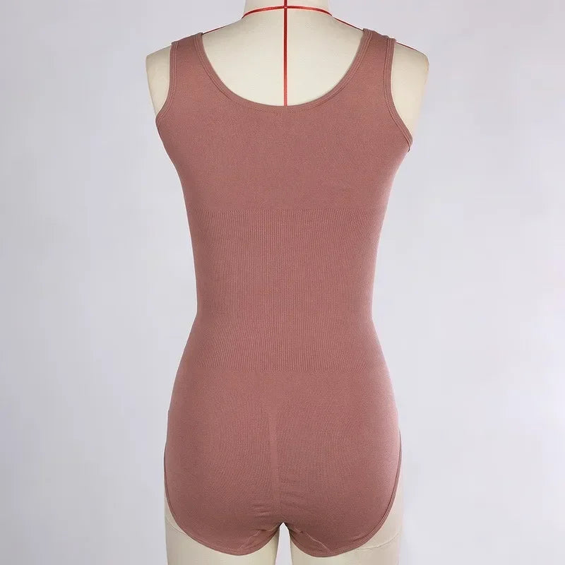 Plus Size One-Piece Shapewear Bodysuit — Seamless Corset Waist Trainer Slimming Shaper | Undeniably Hers