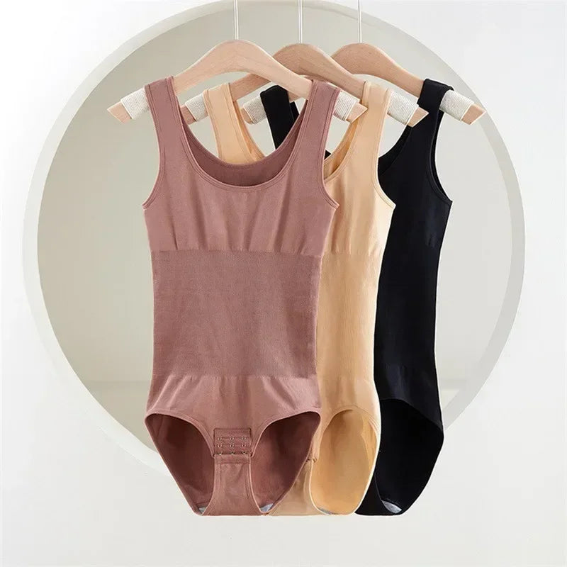 Plus Size One-Piece Shapewear Bodysuit — Seamless Corset Waist Trainer Slimming Shaper | Undeniably Hers