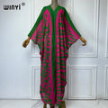 Boho print kimono cardigan beach cover-up duster