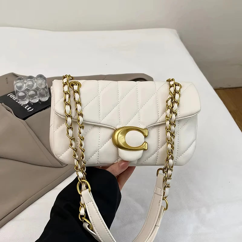 Luxury Leather Crossbody Shoulder Bag — Vintage Design Adjustable Strap Purse | Undeniably Hers