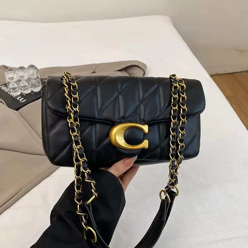 Luxury Leather Crossbody Shoulder Bag — Vintage Design Adjustable Strap Purse | Undeniably Hers