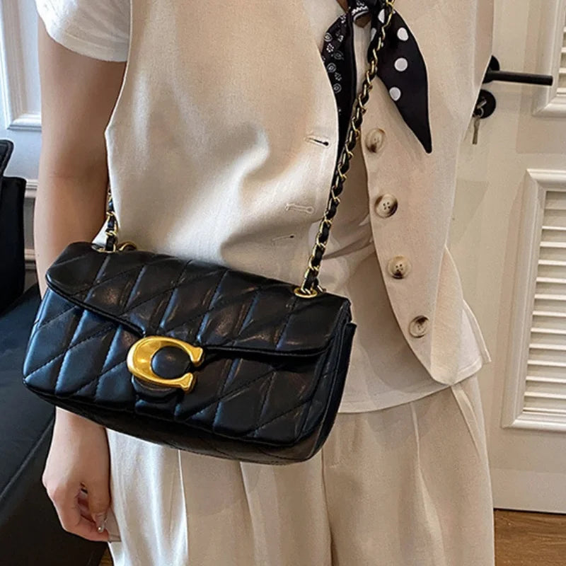 Luxury Leather Crossbody Shoulder Bag — Vintage Design Adjustable Strap Purse | Undeniably Hers