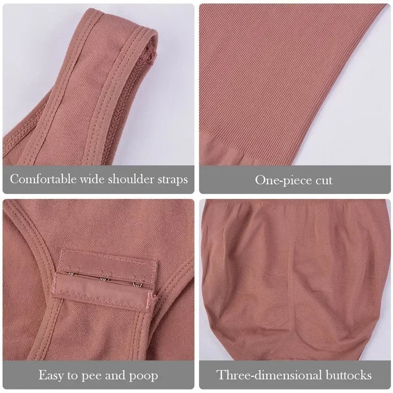 Plus Size One-Piece Shapewear Bodysuit — Seamless Corset Waist Trainer Slimming Shaper | Undeniably Hers