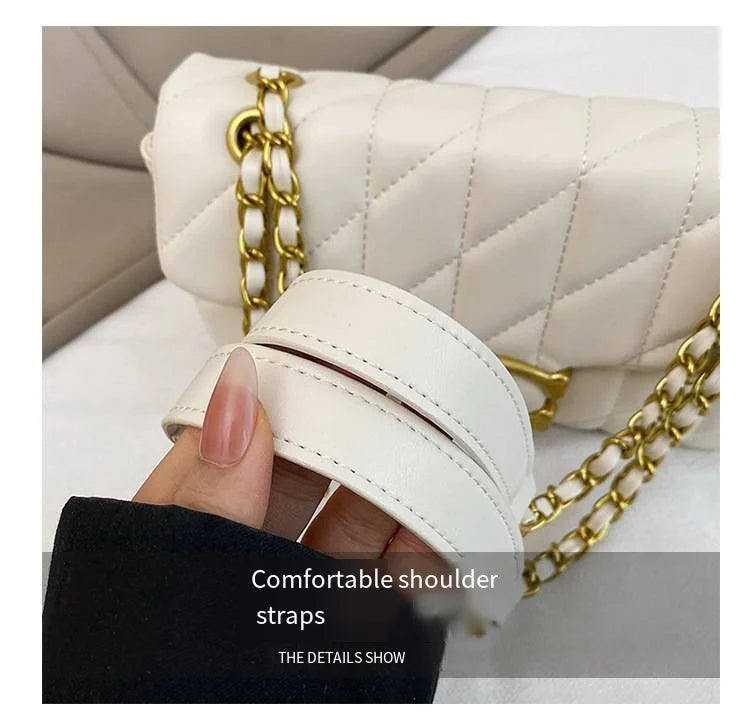 Luxury Leather Crossbody Shoulder Bag — Vintage Design Adjustable Strap Purse | Undeniably Hers