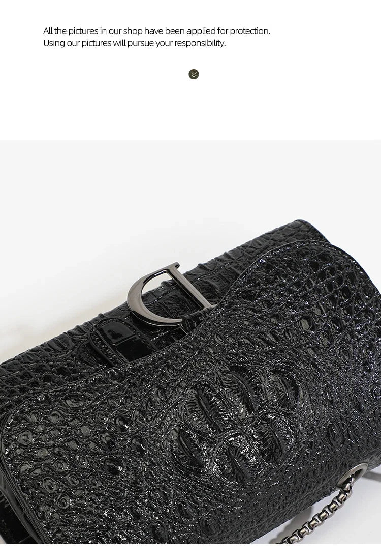 Sequin Chain Crossbody Bag — Luxury Shoulder Messenger Purse for Women | Undeniably Hers