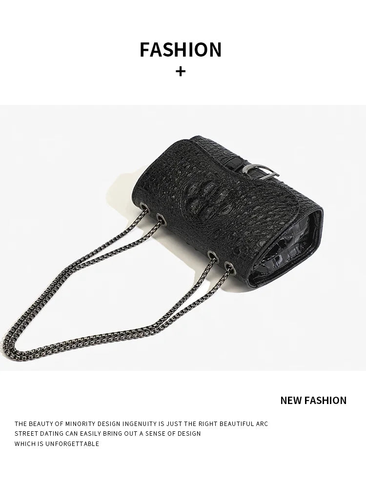 Sequin Chain Crossbody Bag — Luxury Shoulder Messenger Purse for Women | Undeniably Hers