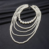 Layered Pearl Necklace