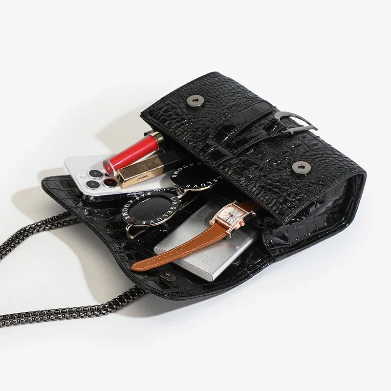Sequin Chain Crossbody Bag — Luxury Shoulder Messenger Purse for Women | Undeniably Hers