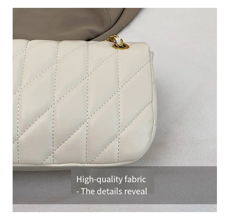 Luxury Leather Crossbody Shoulder Bag — Vintage Design Adjustable Strap Purse | Undeniably Hers