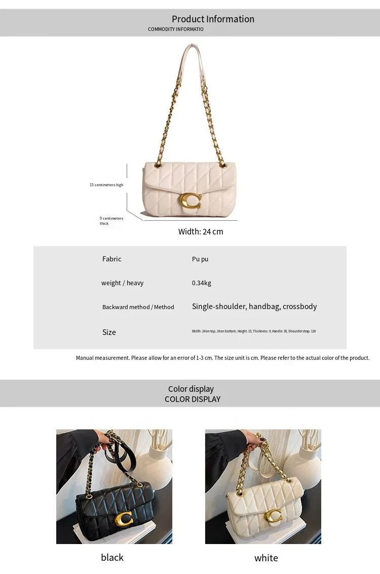 Luxury Leather Crossbody Shoulder Bag — Vintage Design Adjustable Strap Purse | Undeniably Hers