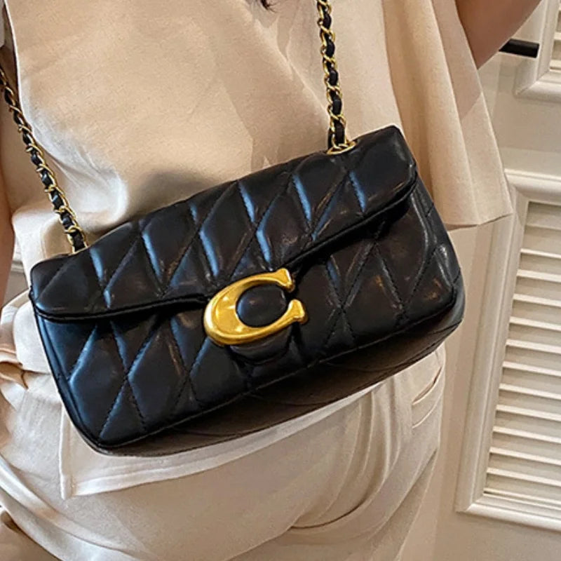 Luxury Leather Crossbody Shoulder Bag — Vintage Design Adjustable Strap Purse | Undeniably Hers
