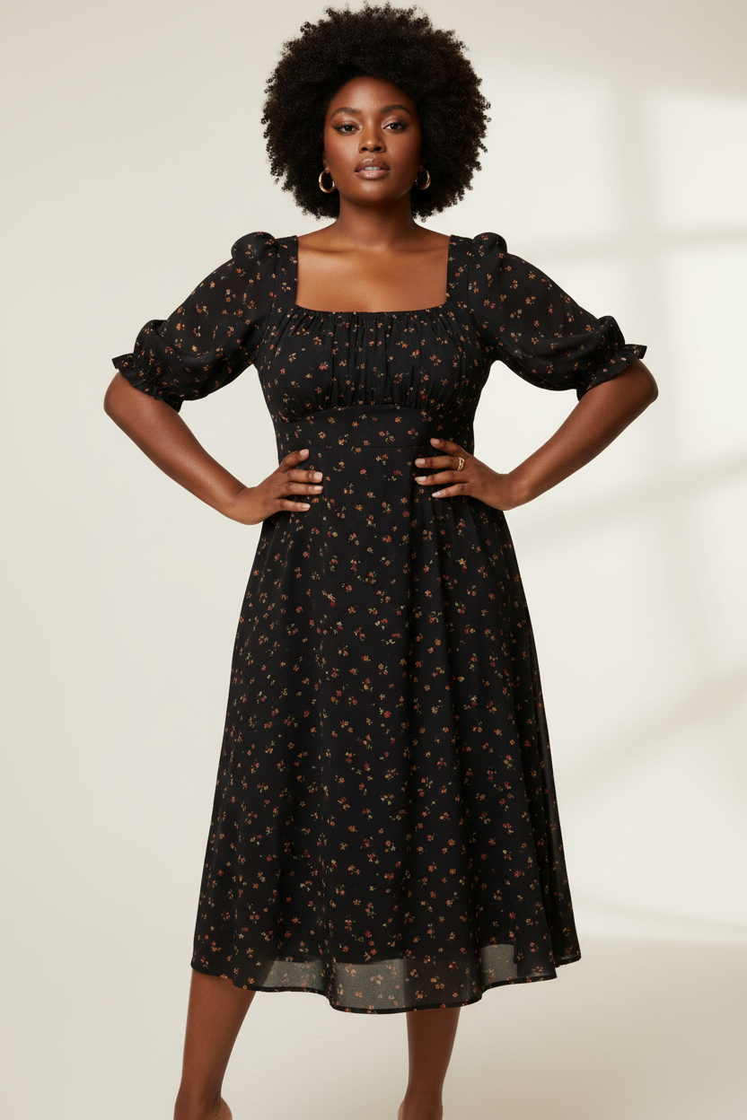 Floral Dress - Front Shot
