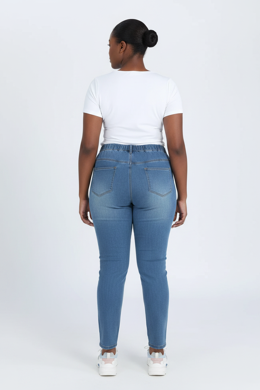Jeans Dark Navy — Back
