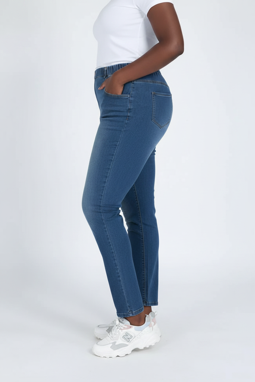 Jeans Dark Navy — Side
